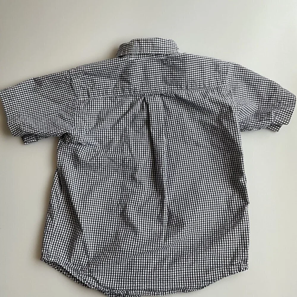 Ralph Lauren Checked Button Down Shirt Like New
